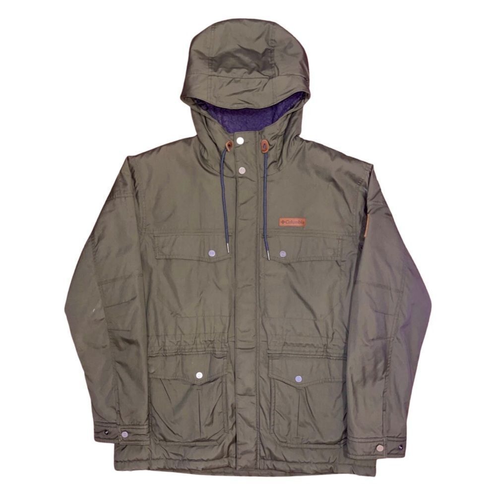 Columbia Men’s Maguire Place II 3/4 Length Winter Coat Army Green Size Large